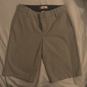 Gap brand Bermuda Shorts. Size 0. Khaki in color. Never worn. Like new.